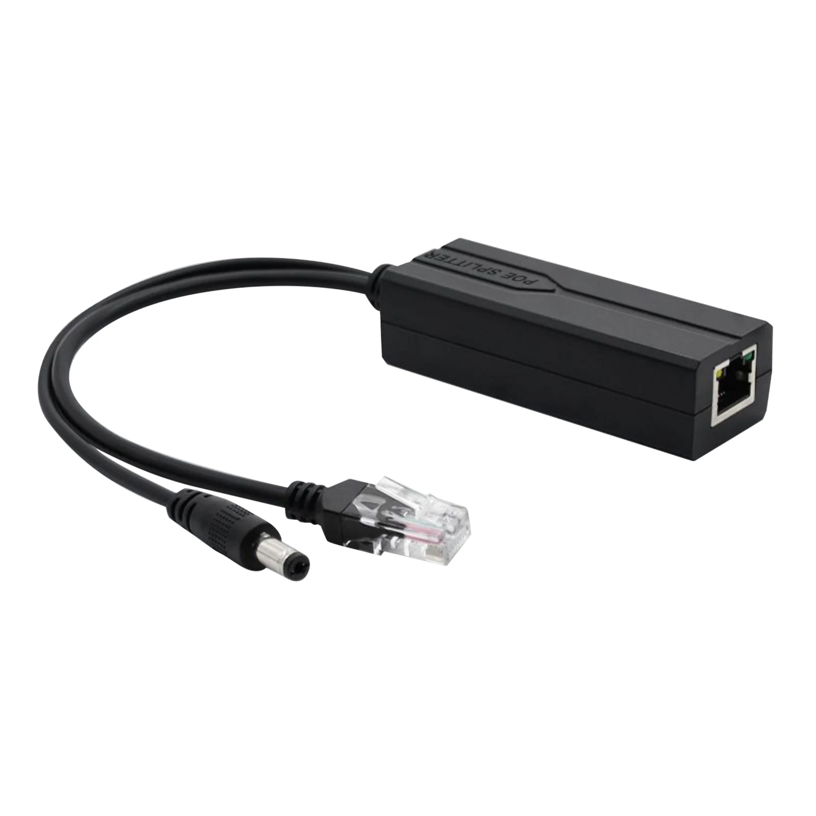 Gigabit PoE Splitter DC Power over Ethernet For IP Security Camera 48V to 12V 2A 10/100/1000Mbps Transmission Rates POE Injector