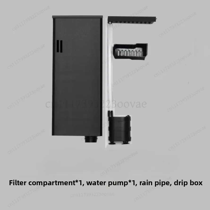 L-Upgraded Dry Wet Separation Drip Box Filter System for Xiaomi Smart Aquarium 2 Modified Filtration Tank Accessories Parts