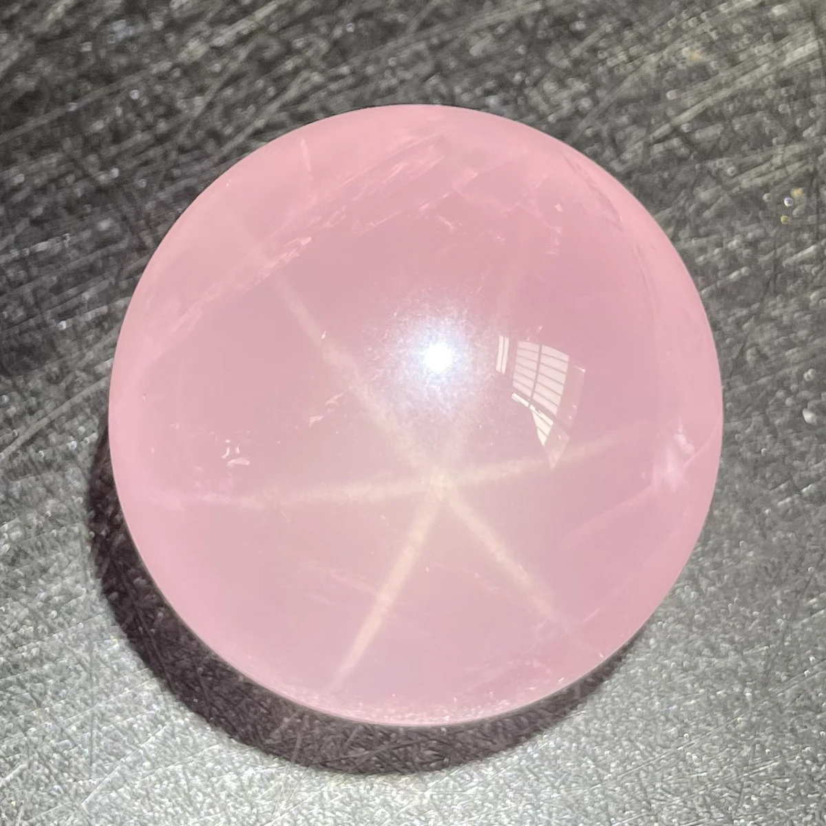 Natural Stone Rose Quartz Crystal Ball Polished Rock Pink Sphere Divination Decoration Gift Reiki Healing