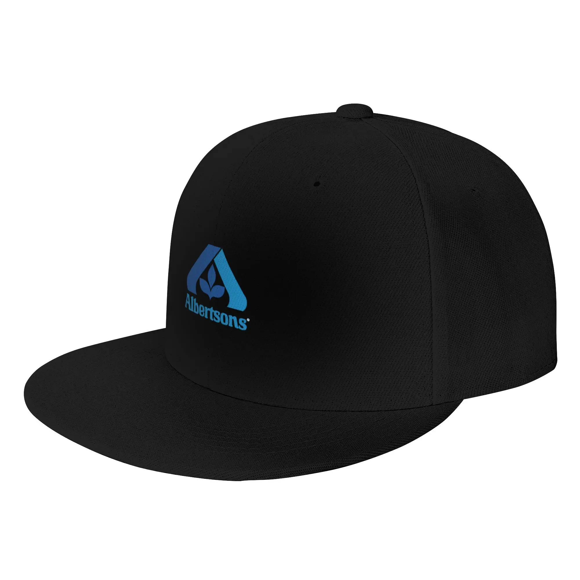 Fashion Albertsons logo Flat Brim Sun Hat  Covering Face Without Makeup Cap