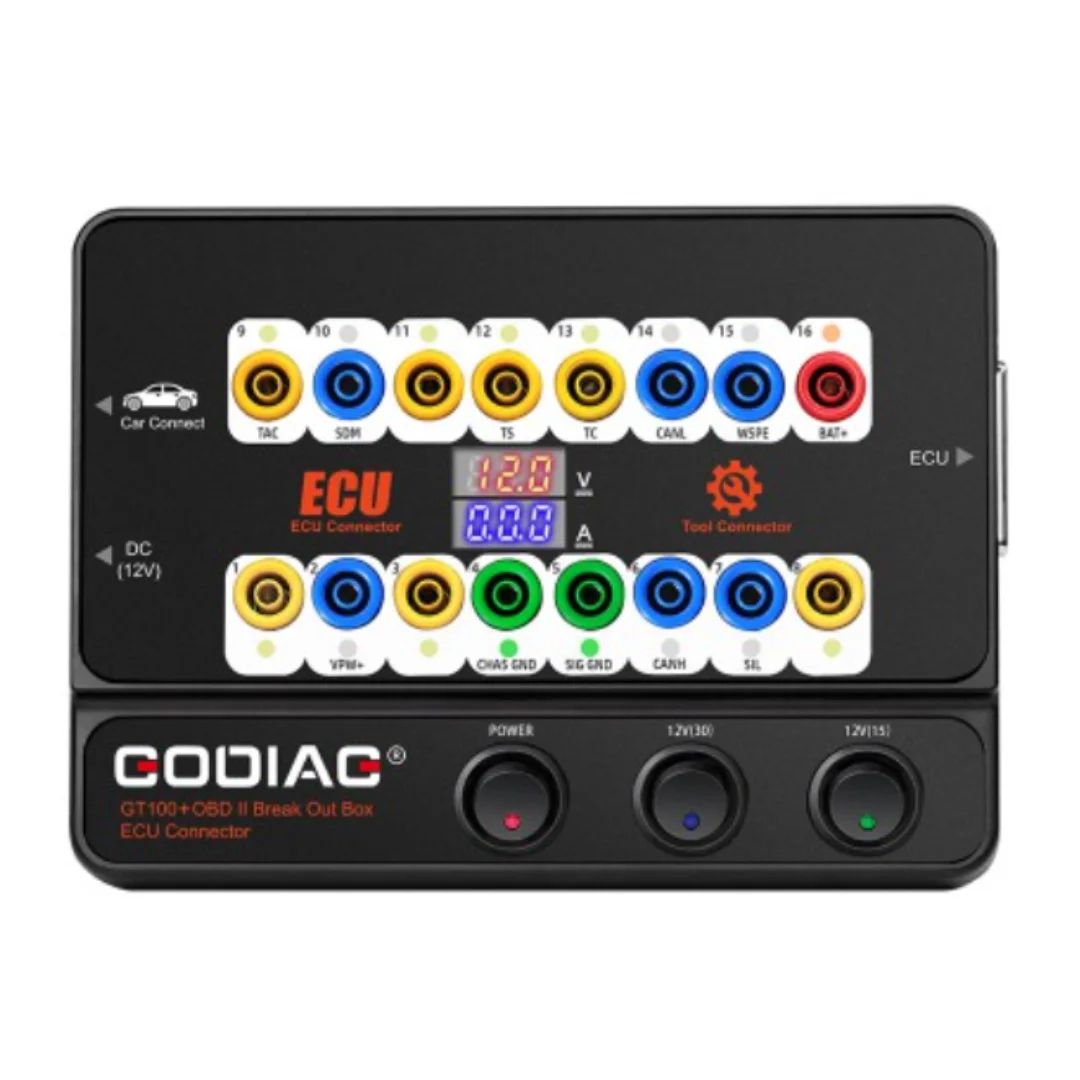 GODIAG GT100+ GT100 Pro New Generation OBDII Breakout Box with Electronic Current Display