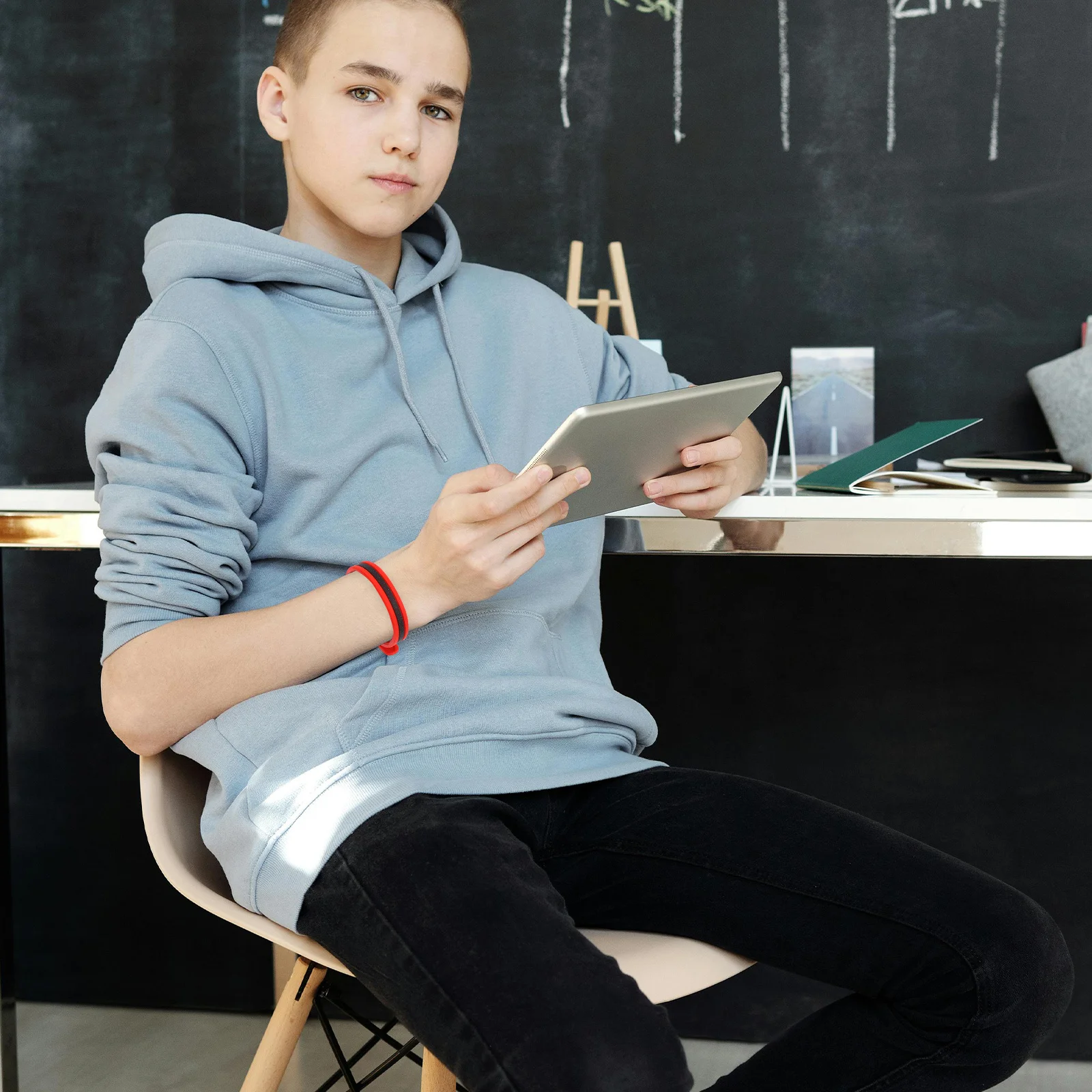 

3Pcs Anti Static Silicone Wrist Strap Sports Bracelet Fitness Exercise Wristband Durable Practical Anti-Static Bracelet