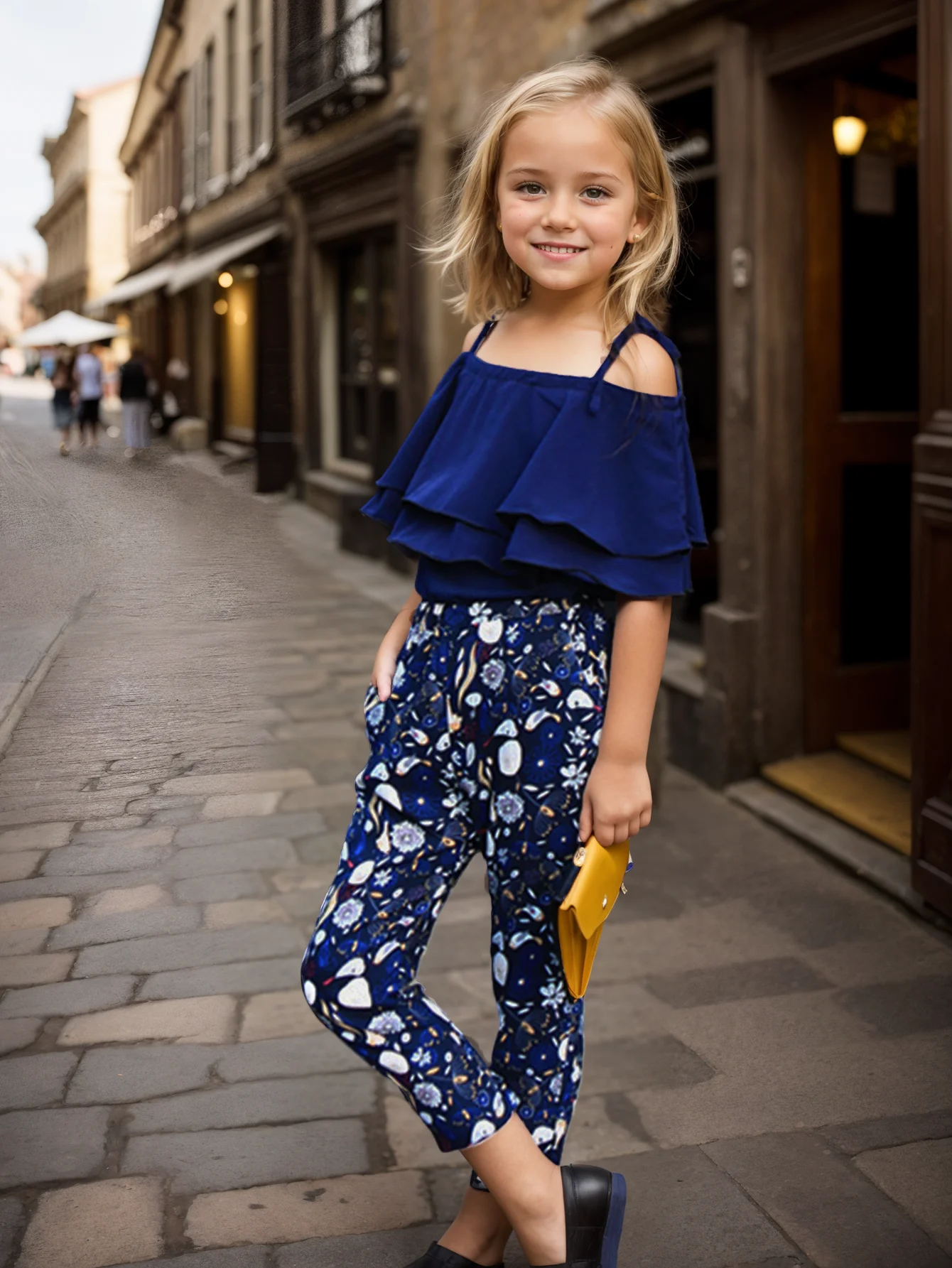 Ensemble de vêtements en mousseline de soie à fleurs pour adolescentes, pantalons floraux, tenues pour enfants, vêtements pour enfants, hors