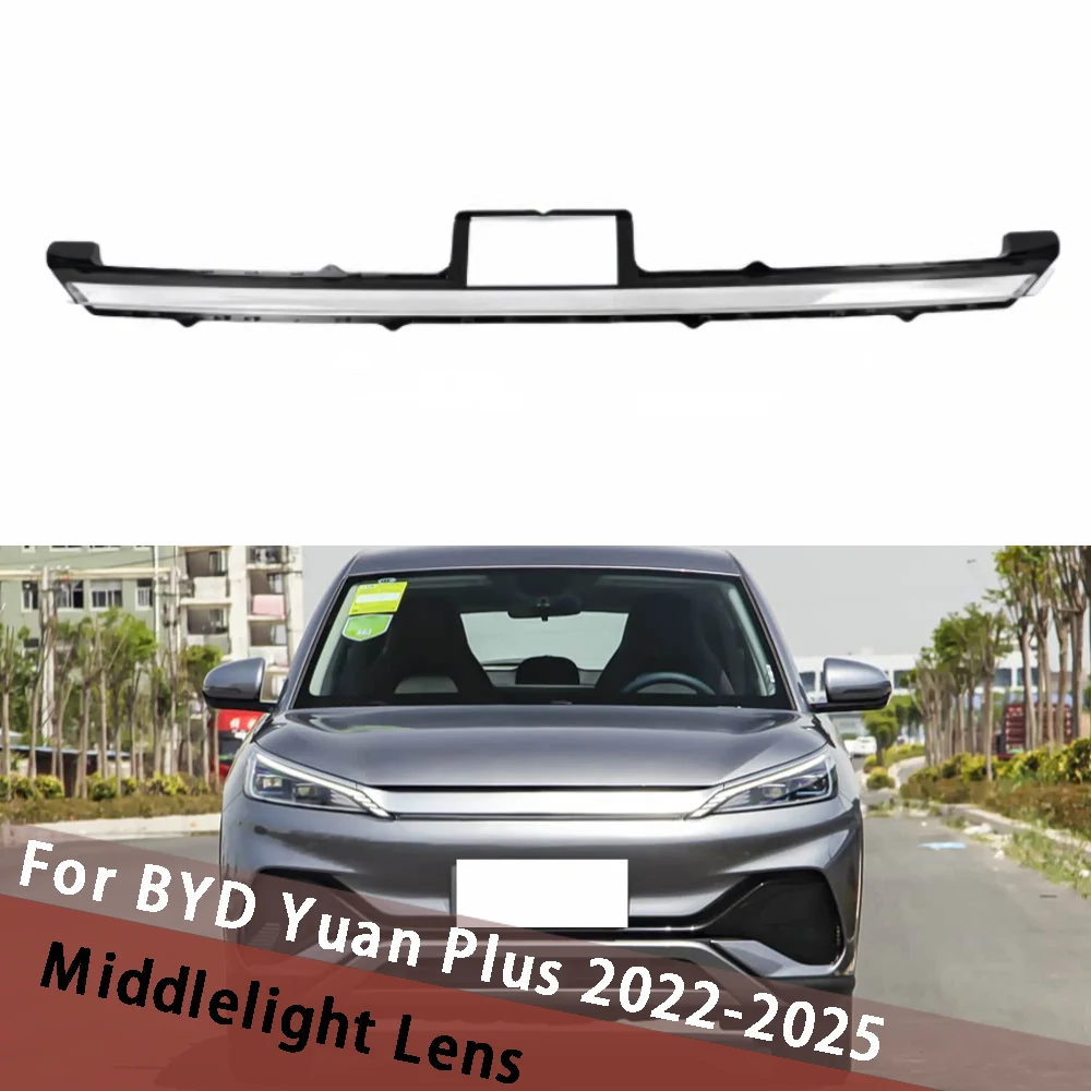 

For BYD Yuan Plus 2022 2023 2024 2025 Front Through Headlight Cover Lampshade Lamp Case Headlamp Shell Plexiglass Replace