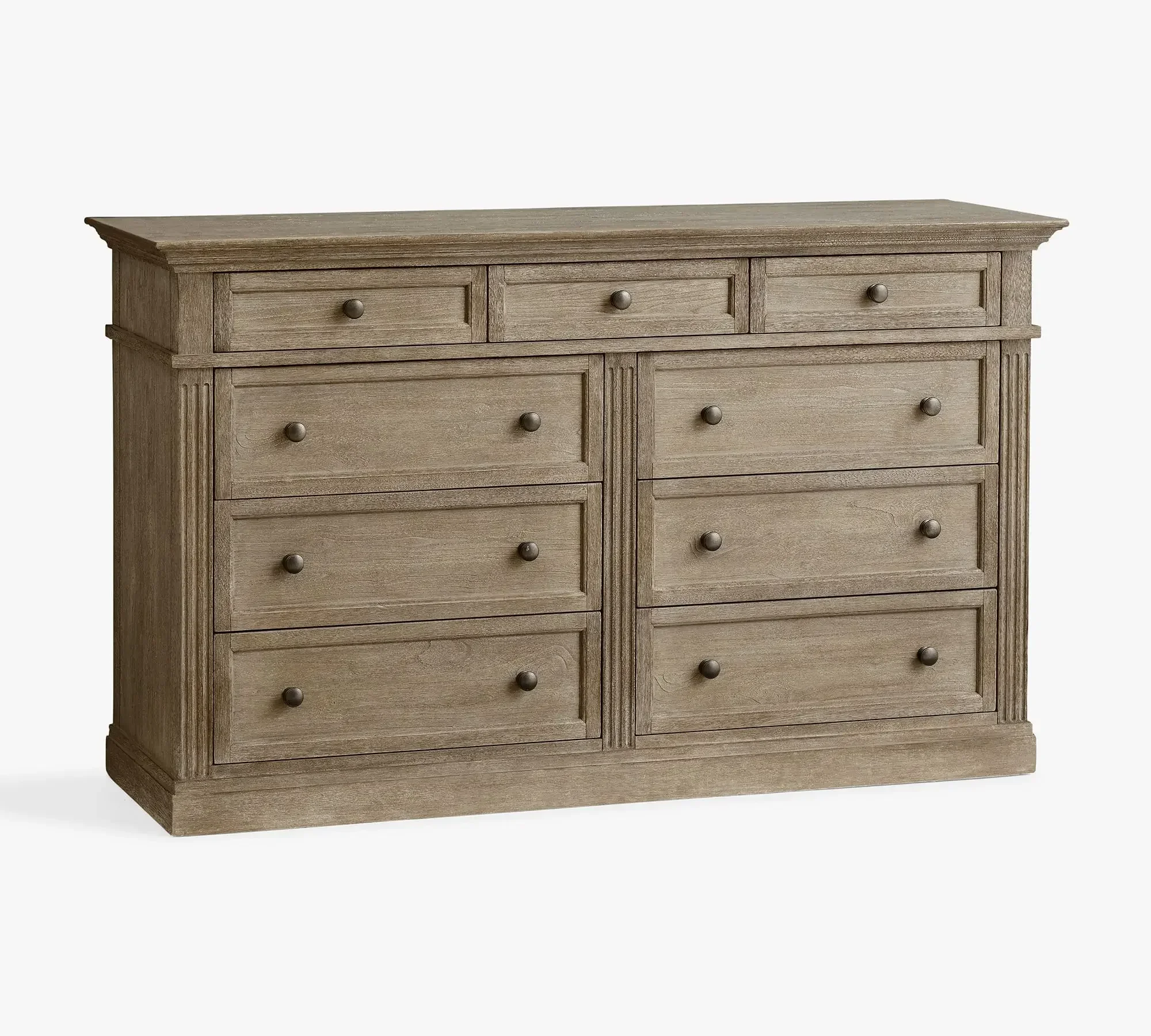 

Bedroom interior furniture oak 9 drawers