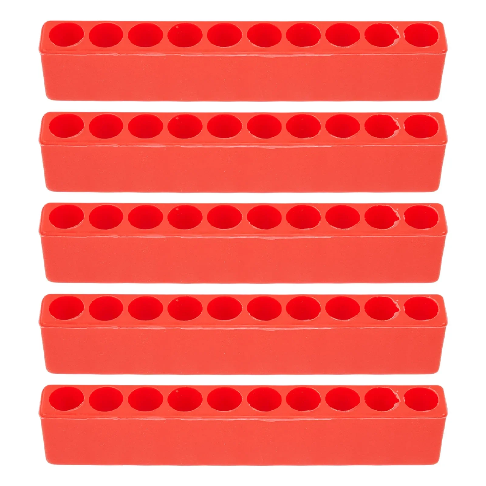 Hex Bit Titular Organizador Broca de Armazenamento Fresa 10 Buracos 12 Buracos Chave de Fenda Bit Organizer Pcs