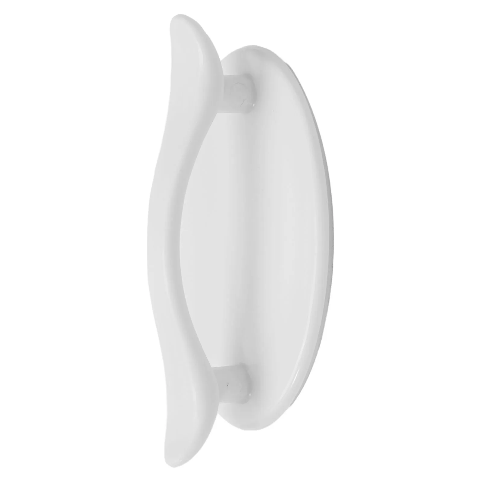 Maniglia per porta hardware liscia senza fori per punzonatura frigoriferi armadi maniglia curva cassetti miglioramento domestico