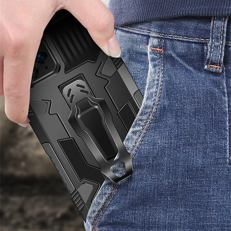 Belt Clip Stand Case For Samsung Galaxy A16 5G A06 A15 A25 A35 A55 A14 A24 A34 A54 A13 Shockproof Protective Cover Fundas Capa