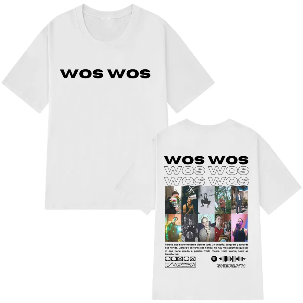 المغني ماريا بيسيرا لا نينا ألبوم 2025 جولة طباعة الرجال النساء الصيف 100% القطن تي شيرت خمر الهيب هوب قصيرة الأكمام الشارع الشهير #2