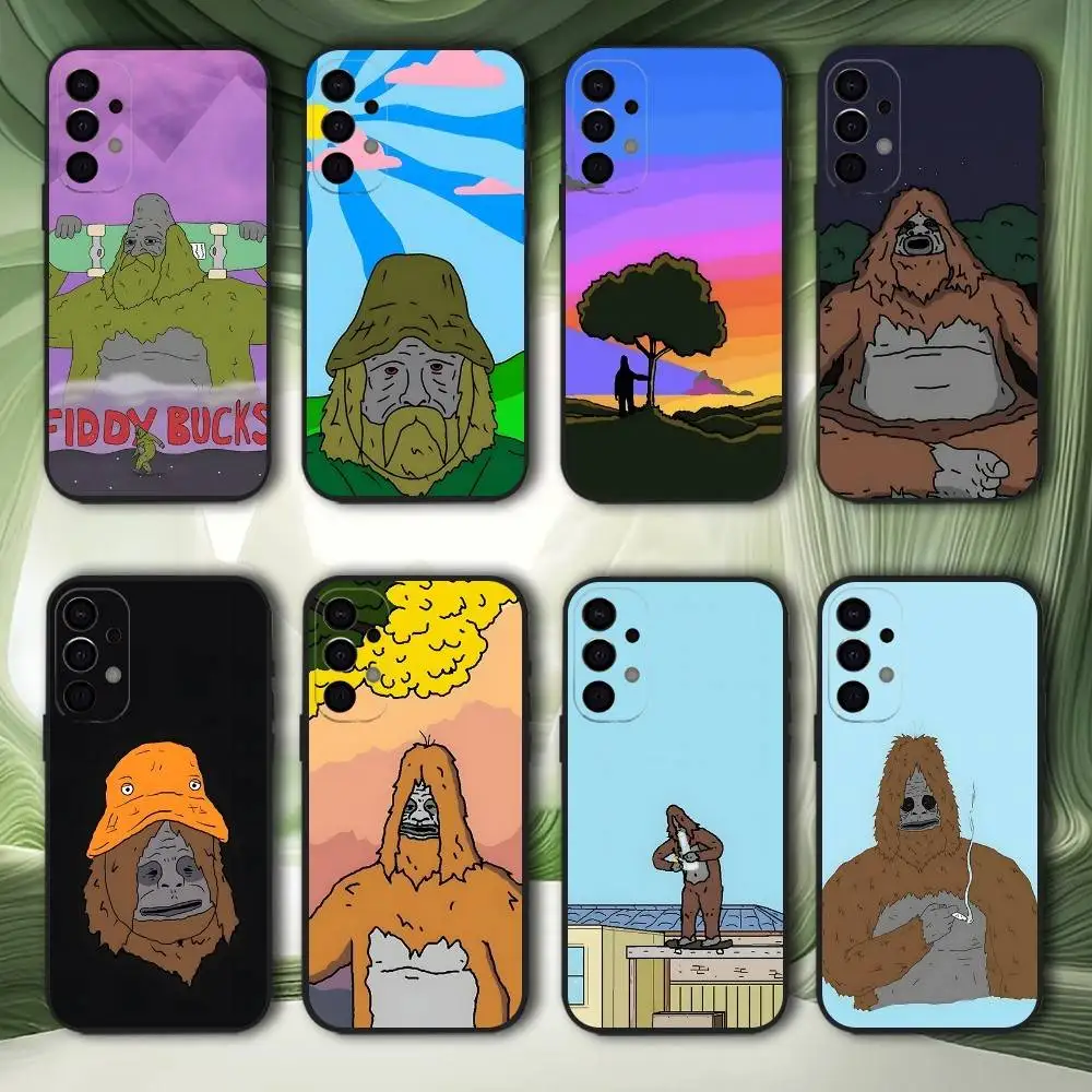 

Sassy The Sasquatch Phone Case For Samsung S25,S24,S21,S22,S23,S30,Ultra,S20,Plus,Fe,Lite,5G Black Cover