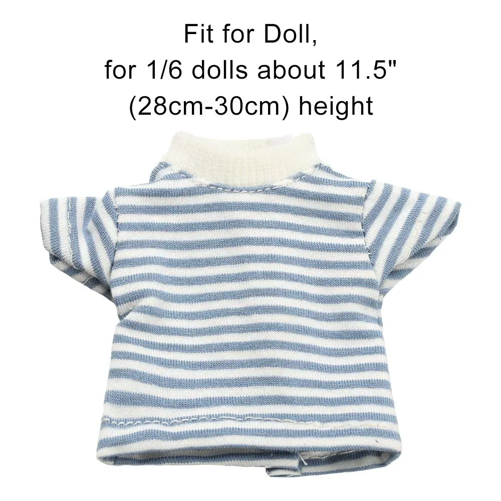 Pantaloni per bambole alla moda Pantaloni per bambole da 11,5 pollici Pantaloncini Jeans per bambole Pantaloni Abbigliamento casual T-shirt Accessori per vestiti per bambole