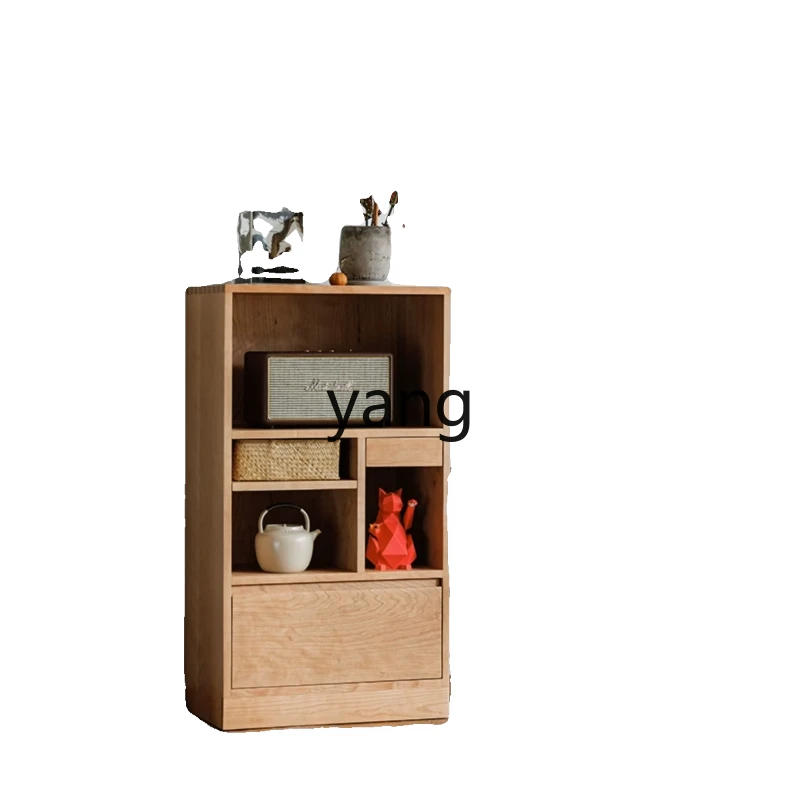 

LH storage cabinet Japanese-style household all-solid wood small extraction display cabinet