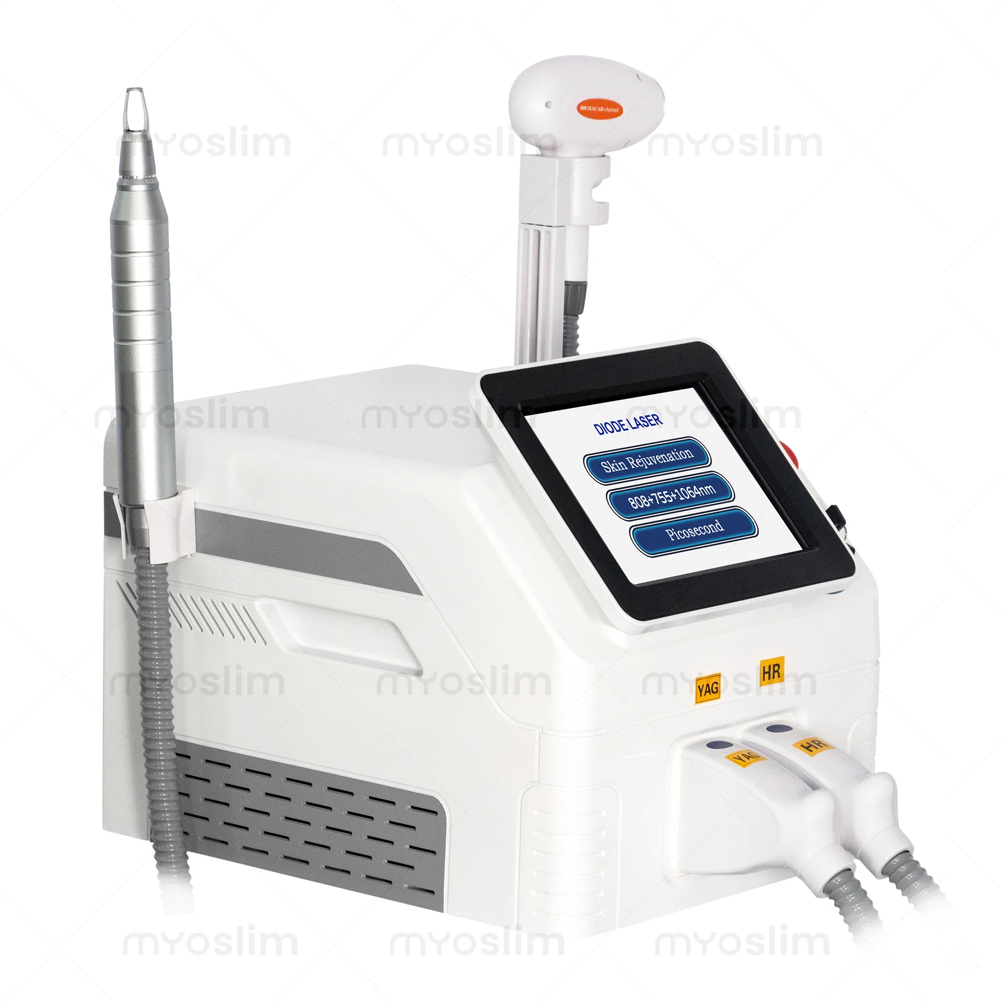 2 IN 1 전문가용 3파장 755 808 1064NM - Industrial Laser Hair Removal Machine 리뷰 및 가격