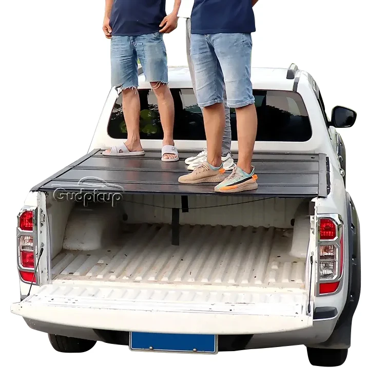 

Аксессуары для пикапов, жесткий тройной алюминиевый чехол для Navara Np300 D40 D22, чехол для пикапа