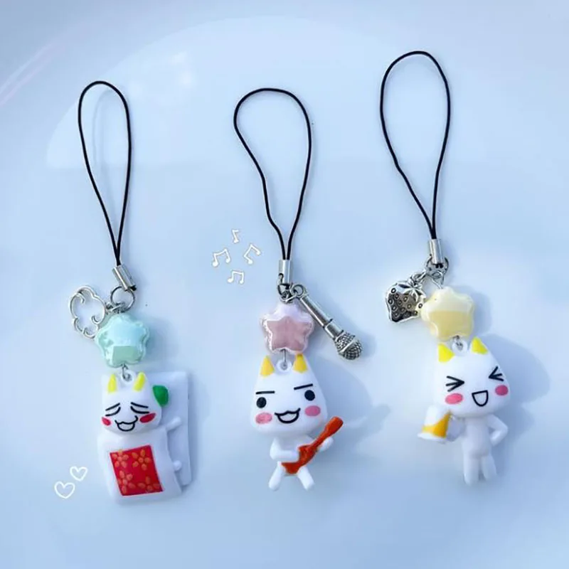 toro inoue Beaded Phone Charm Aesthetic Handmade