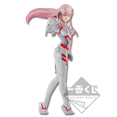 BANDAI Original Ichiban Kuji DARLING ใน FRANXX รูปรางวัล B Zero Two Army Ver.Action Figure เดสก์ท็อปตกแต่ง