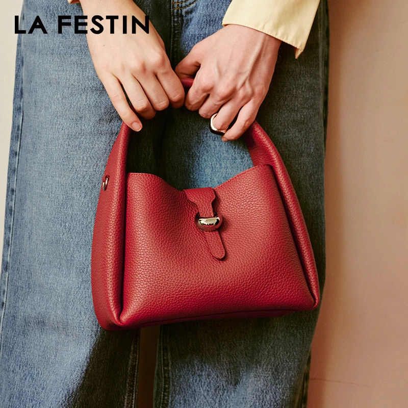 LA FESTIN 2024 New Bags for women Leather Bags Fashion Designer Handbag Ladies Shoulder Bag Crossbody Bag Female Bags