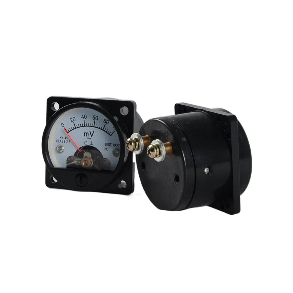 1pc SO45 100mV Panel Meter for KT66 Aluminum Chassis Hifi DIY Tube Amplifier Parts