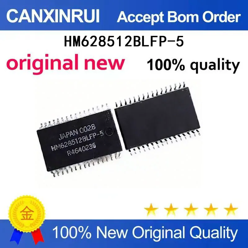 

(5-100 Pieces) New HM628512BLFP-5 Package SOP32 Memory Chip IC SMT IC