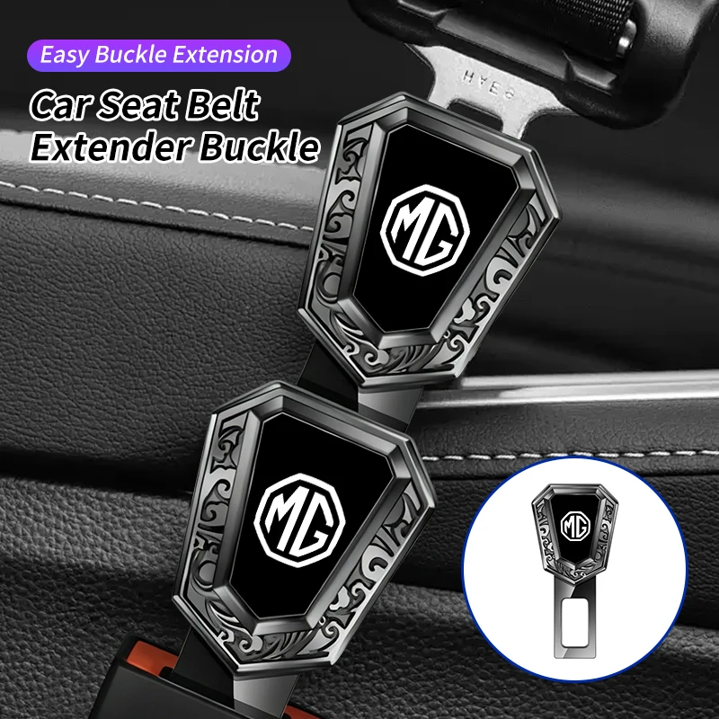 Car Seat Belt Extender Safety Belt Lock Buckle Plug Accessories For Morris Garages MG 6 3 5 7 TF ZR ZS HS GS GT Hector RX5 RX8 3