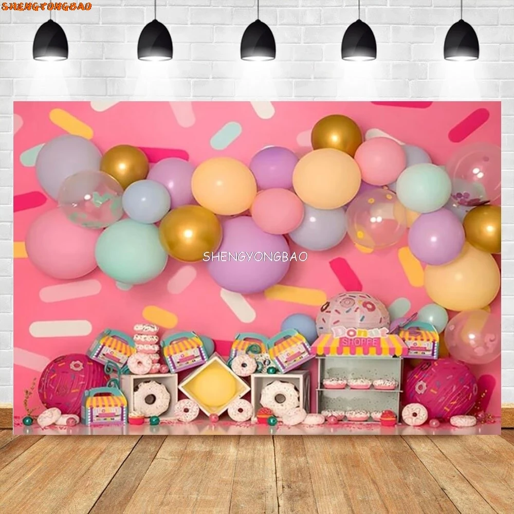 Happy Birthday Party Decoration Newborn Photography Backdrop Props Photocall Baby Shower Excavator Photo Studio Background PK-16