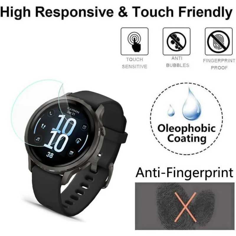 1-3PCS Soft Screen Protector For Garmin Venu 4 45mm 41mm Smartwatch Anti-scratch Hydrogel TPU Film For Garmin Venu 4 Accessories