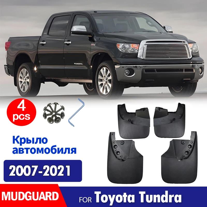 

2008 2009 2010 2011 2012 2013 2014 For Toyota Tundra Mudguard Fender Mud Flap Guards Splash Mudflaps Front Rear 4pcs 2007-2021