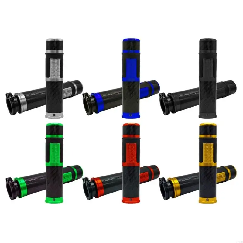 

28 ТБ пара легко установить рукоятки на мотоциклете в углеродном волокне.