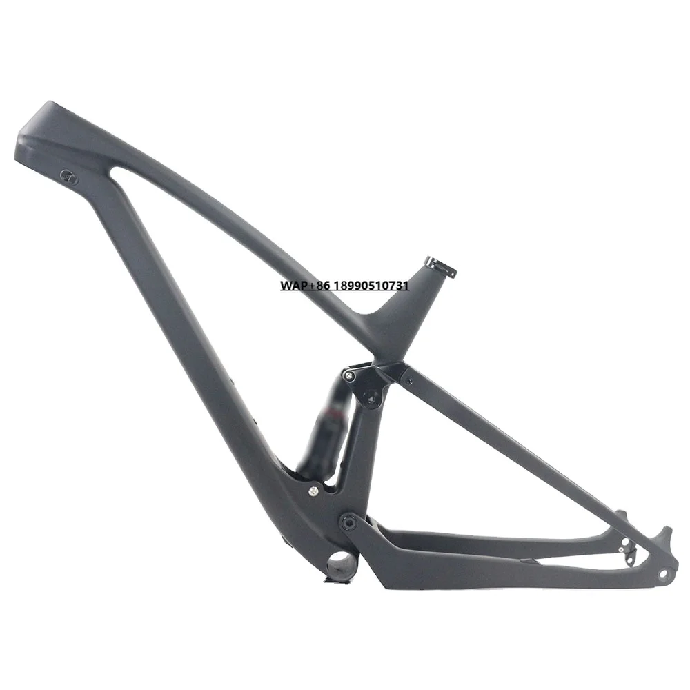 

2022 New Design Full Carbon T800 Rear Shock 165*38mm Mtb Dual Suspension Frame 29 Cycle Frame with Suspension