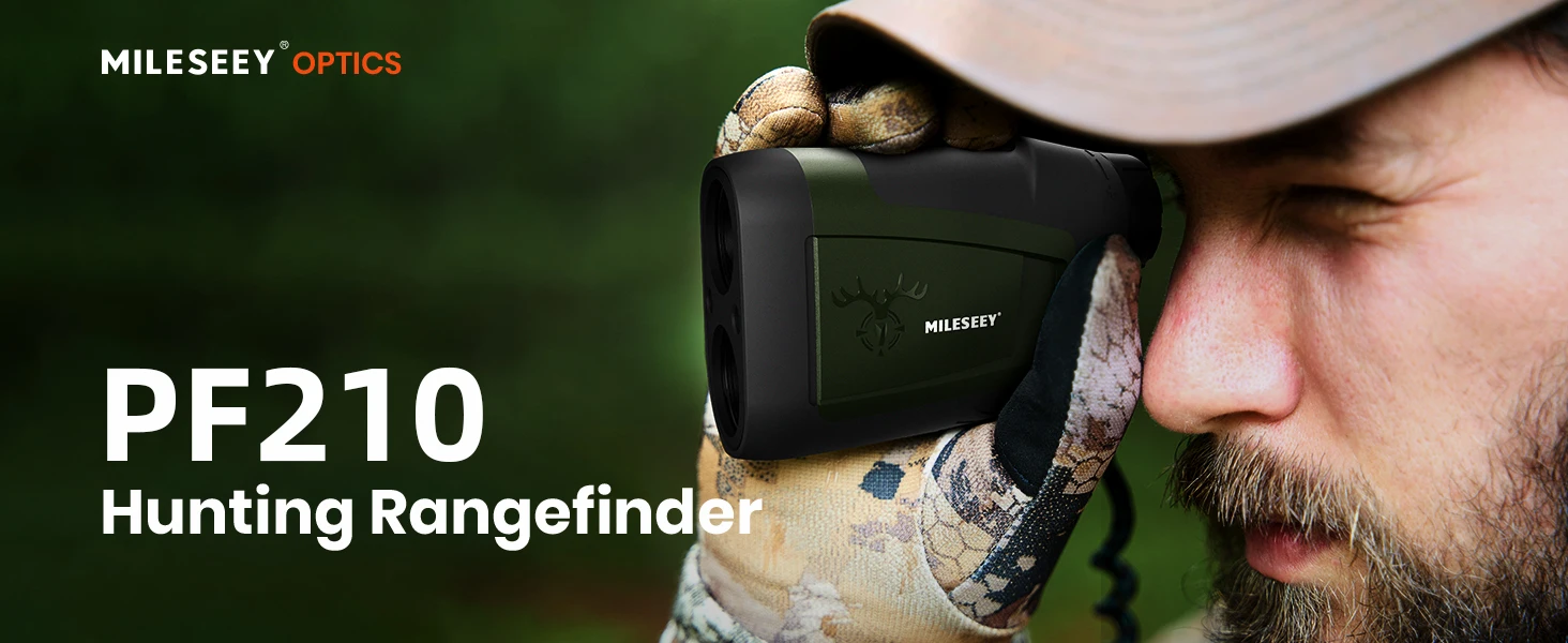 MILESEEY Laser-Entfernungsmesser für die Jagd 730M PF210, Outdoor-Monokular-Distanzmesser für Jagd, Sport & Beobachtung – Detail 1