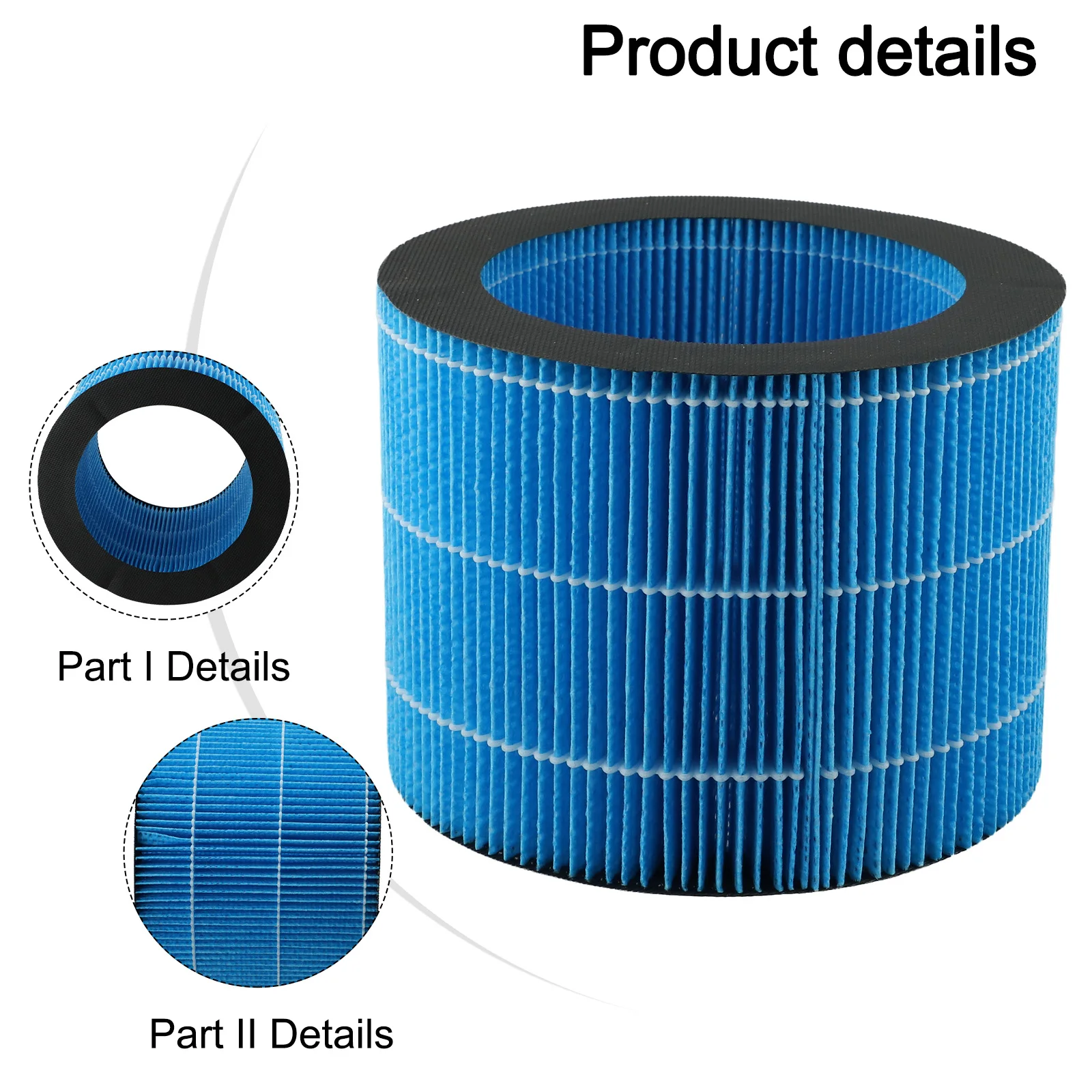3 Layer Filter Humidifier Filter Indoor Humidification Extended Durability Compatible Design Easy Maintenance Alerts For HU3916