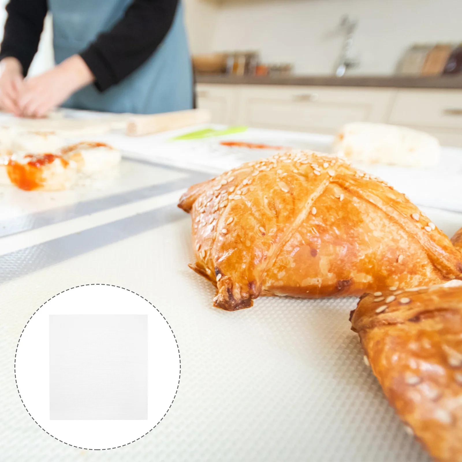 

6 Pcs Drying Pad Dehydrator Liners Food Dryer Fruit Mat Accessories Mats Reusable Silicone