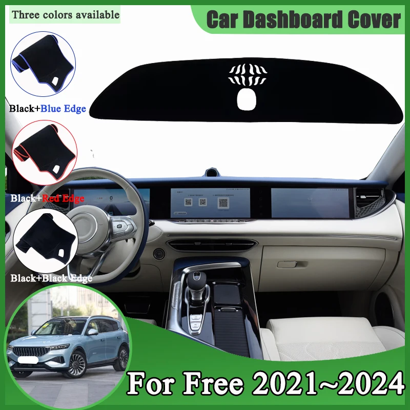 

Dashboard Mat For Voyah Free 2021~2024 Rabdan One Dashmat Cover Avoid Light Sun Shade Pad Carpet Rug Protective Car Accessories