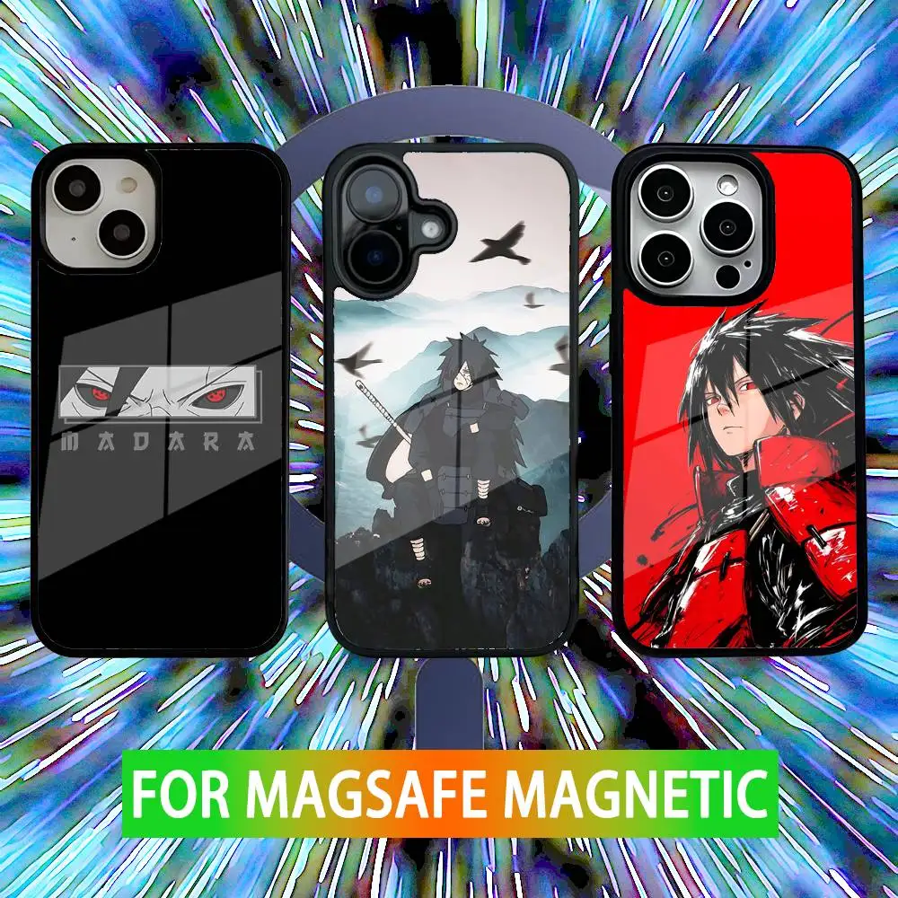 

U-Uchihas M-MadaraS Phone Case For iPhone 16,15,14,13,12,11,Pro,Max,Plus,Mini,SE New Magsafe Magnetic Wireless Charging