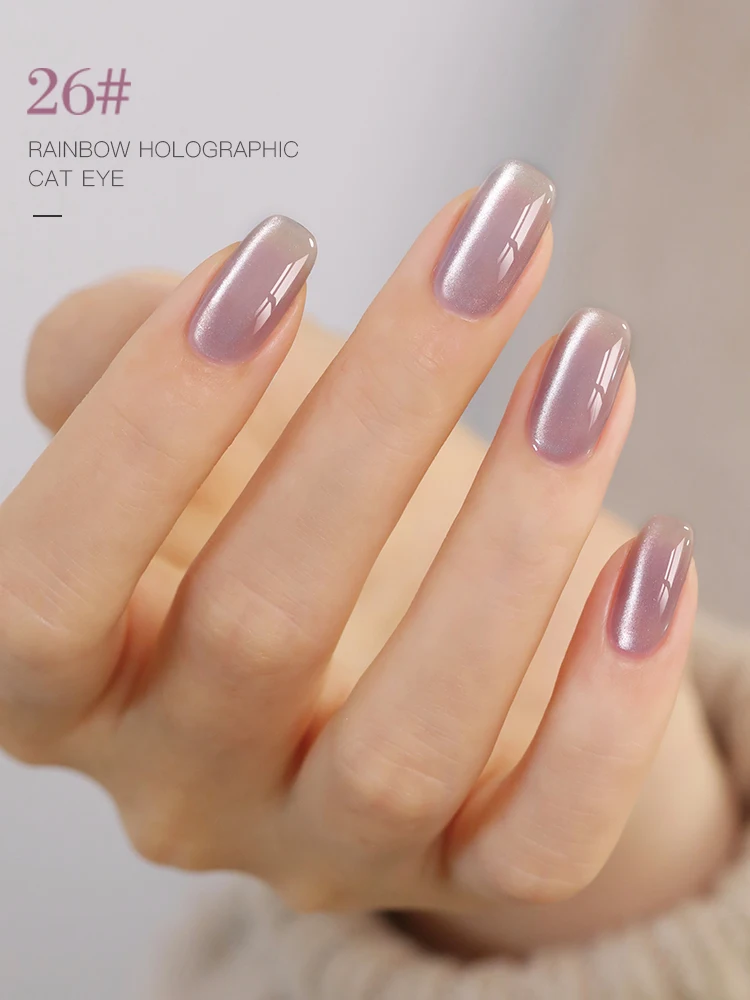 Danny Coll 28 kolorów Zestaw kleju do paznokci Cat eye Salon paznokci Żel ultrafioletowy Ekologiczny klej roślinny Nietoksyczny zestaw do zdobienia paznokci