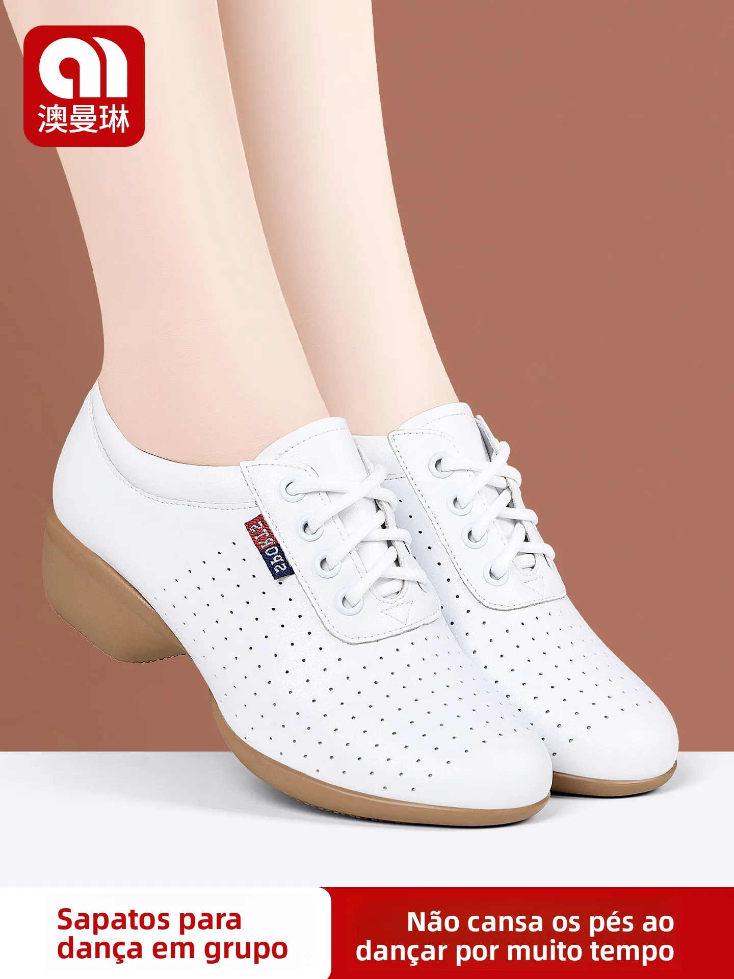 white-latin-dance-shoes-women's-soft-bottom-no-footwear-square-dancing-medium-heel-waterproof-platform-versatile-social-dance