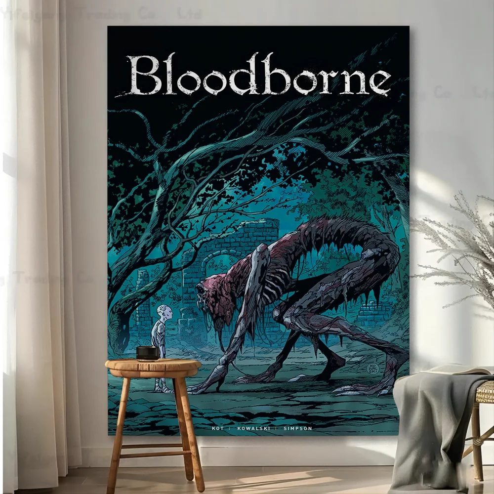 

Bloodborne Wall Tapestry Bohemian Wall Tapestries Mandala Wall Hanging Home Decor