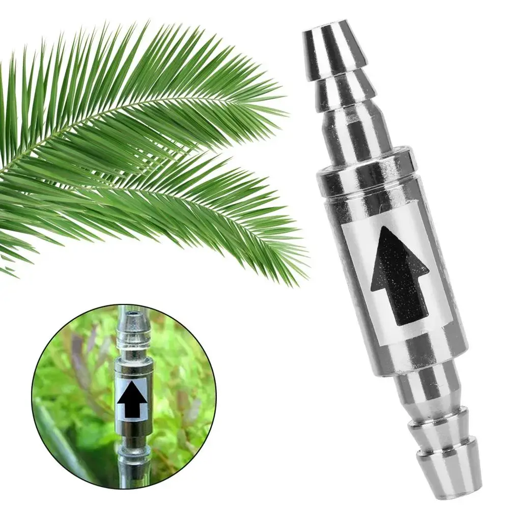 1pc 4mm Stainless Steel Aquarium Water Valve Check Valve for CO2 System Non Return Water Cylinder to Diffuser