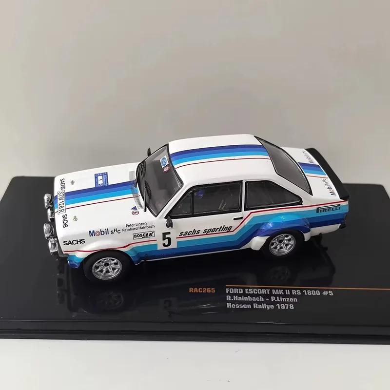 

IXO 1:43 Scale ESCORT MKII RS 1800 1978 #5 Alloy Car Model Collection Decorated Holiday Gifts Toys Classic Adult Souvenir Gift