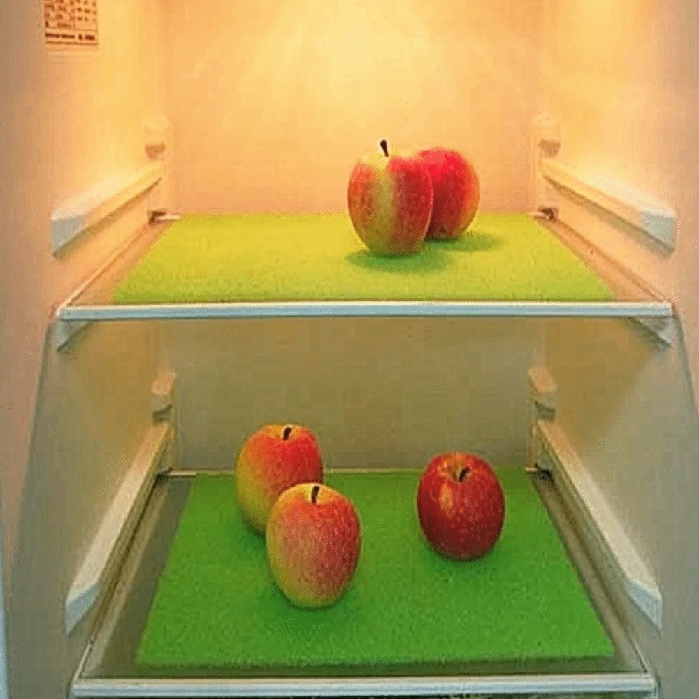 5/10Pcs Absorbent Fridge Drawer Drain Mat Anti-Corrosion Mildew-proof Vegetable Fresh Keeping Mat Keeping Mat Anti-fouling