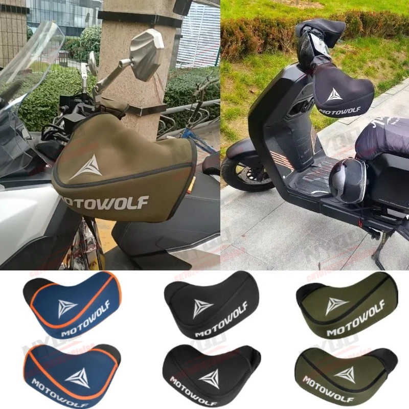 

Motorcycle Winter Riding Handle Cover Is Warm Waterproof Windproof Comfortable Durable and Reflective At Night