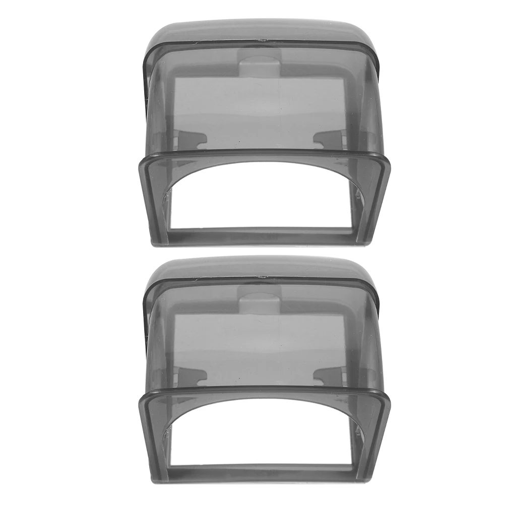 

2 шт. водонепроницаемая розетка, брызгозащищенная крышка розетки, защищенная от атмосферных воздействий розетка, пластиковые уличные электрические аксессуары