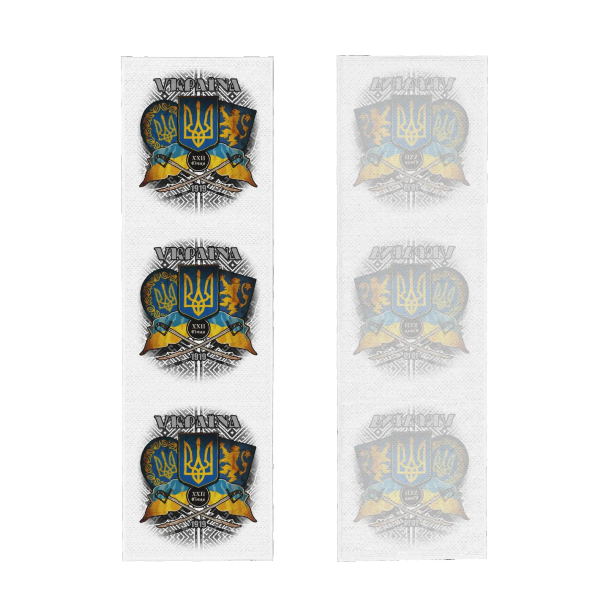 Coat Of Arms Ukraine Flag Cold Exercise Towel  Yoga And Fitness Running Outdoor Activities Travelling Swimming Camping Towels
