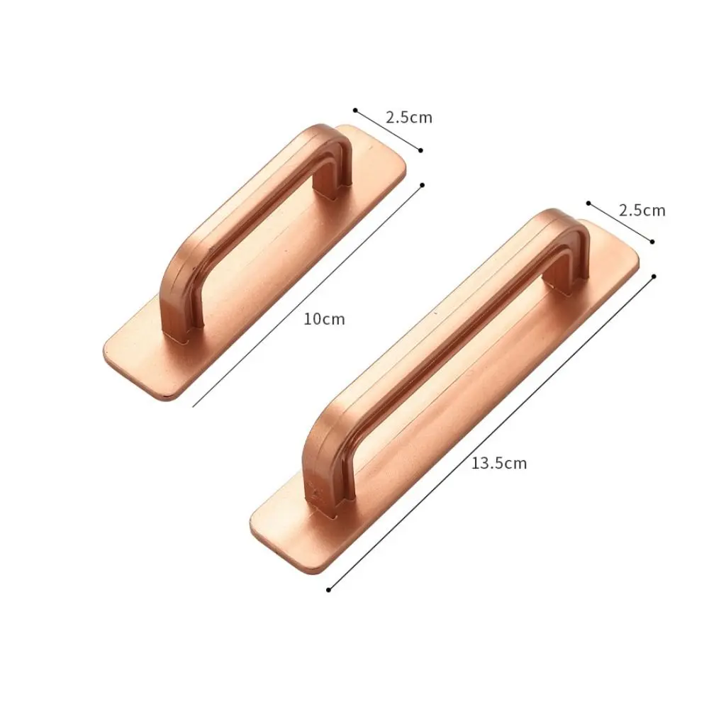 مقابض ذاتية اللصق للخزانة والدرج ، منظم مقبض خزانة الملابس ، لصق مفتوح ، مقبض باب جرار ، جهاز مساعد #6