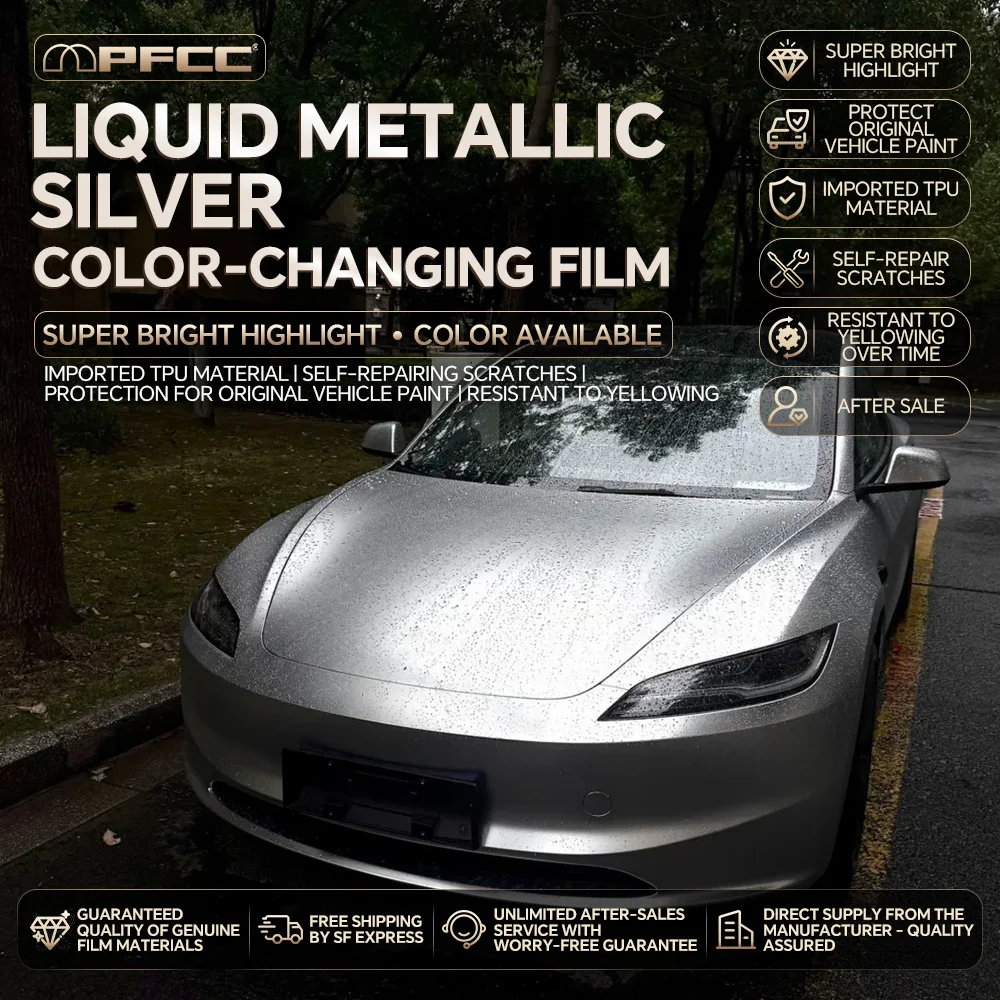 PPF Paint Protection Film for Model 3 Highland 2024 8.5thick Pre-Cut Car Clear TPU PPF Kit Transparent Sticker Auto Decal