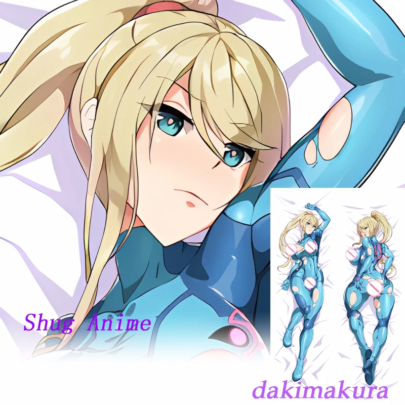 Dakimakura Anime samus aran Double-sided Print Life-size Body Pillow Cover Bedding Gifts