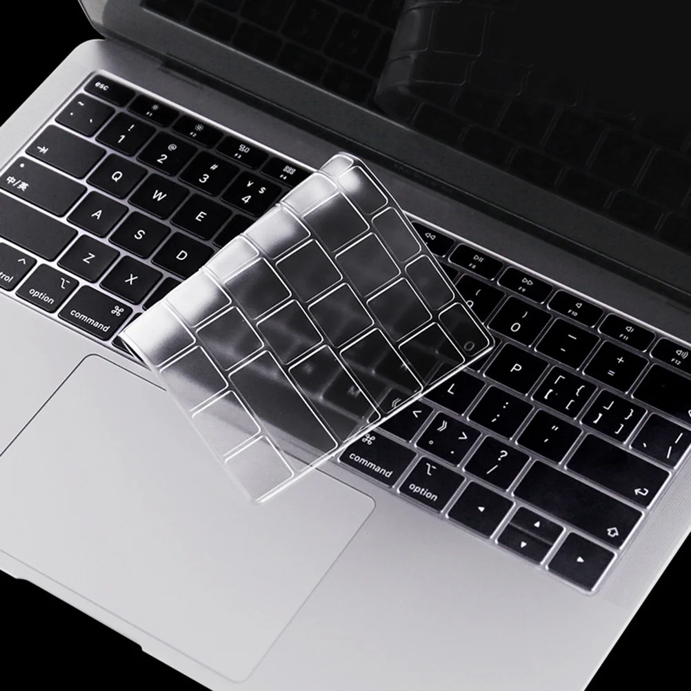

Silicone Keyboard Protector Ultra Thin 0.13mm Waterproof Dustproof Skin for Laptop A1706 A1989 A2159 Protective Film Cover