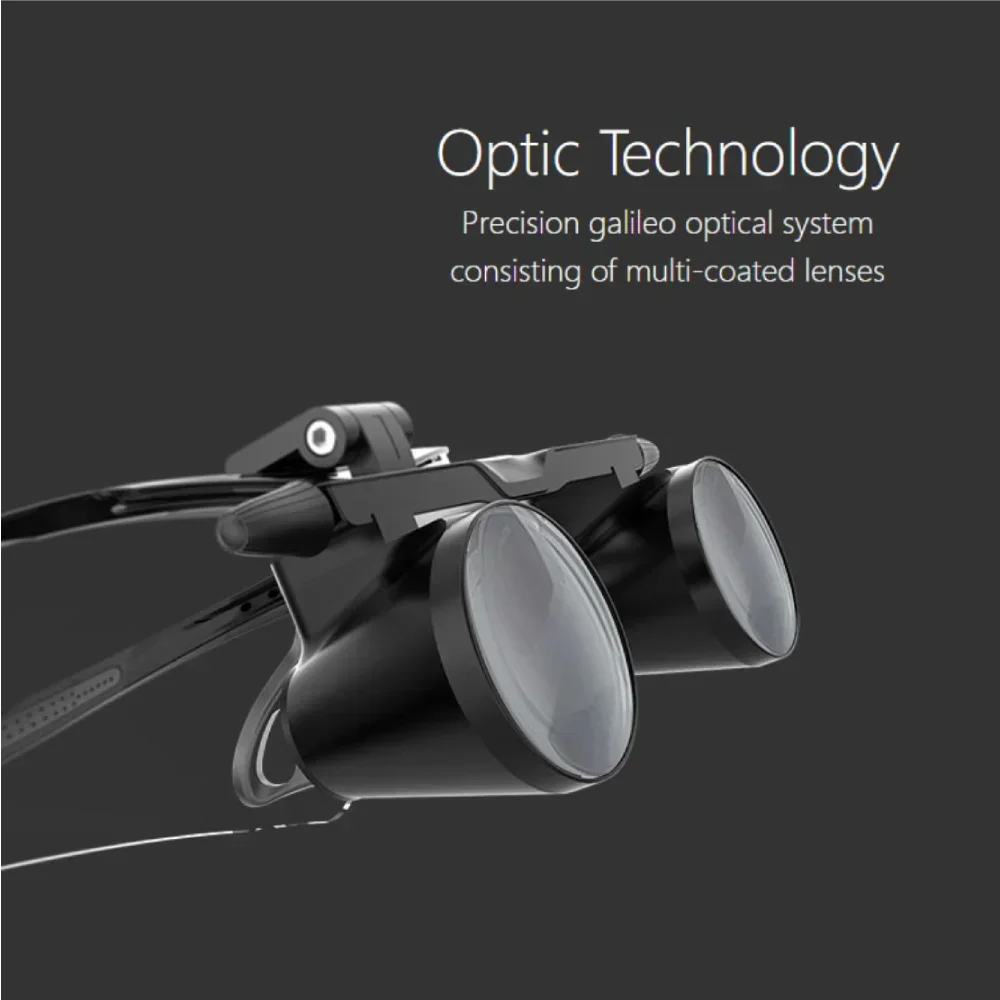 

LP501G-2 lab equipment magnifying glasses loupes 3.5X with headband high intensity LED medical supplies