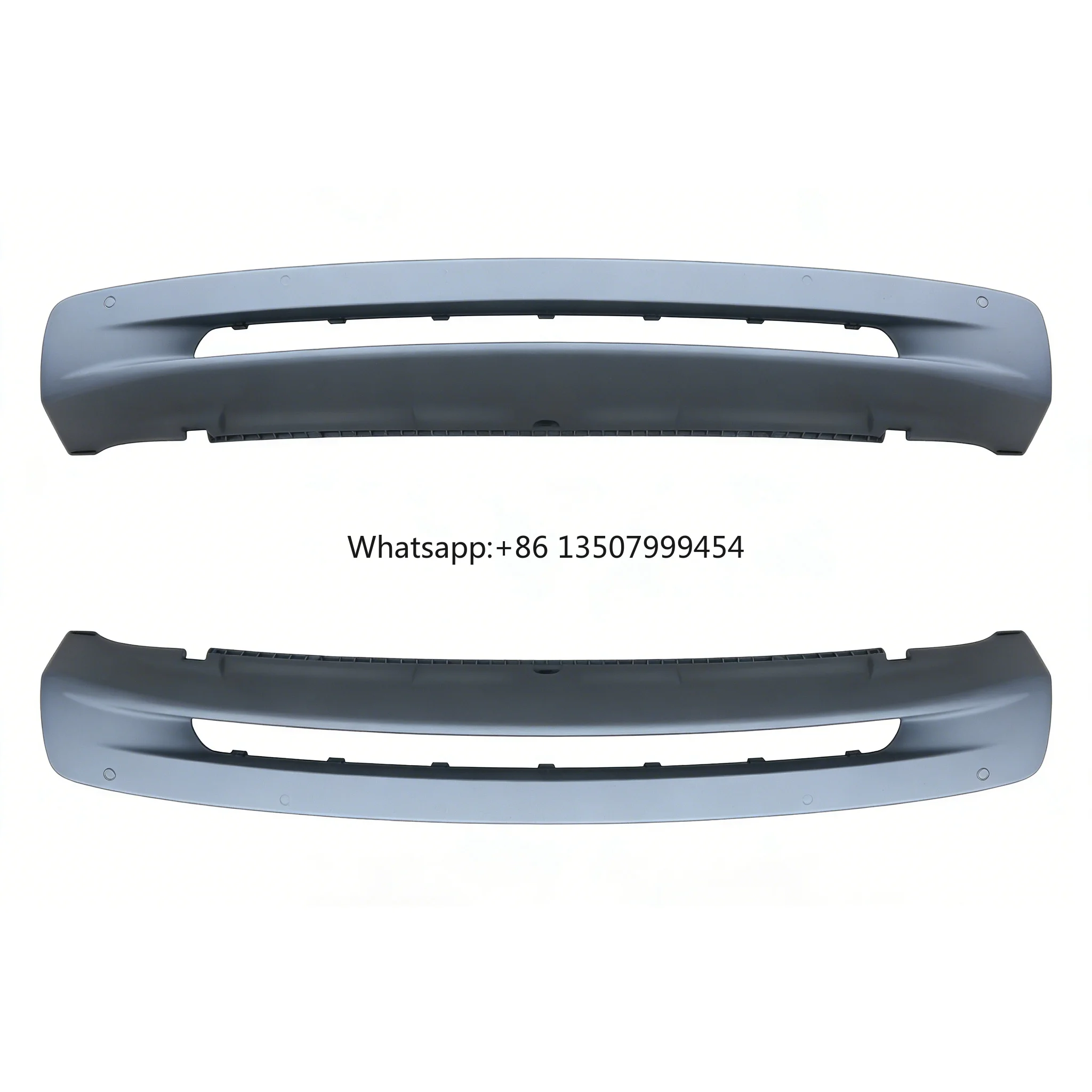 

New V PLUS Rear Bumper Guard & Trim with Clips Premium PP Plastic Impact-Resistant Direct Fit Exterior Protection Accessory