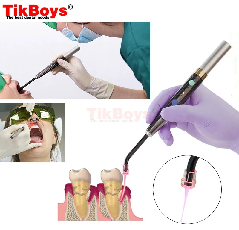 F3WW PAD Dental Diode Low Level Laser Photo-Activated Disinfection Light Oral Infrared Treatment Medical Equipment